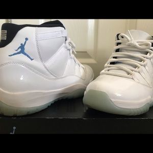 Air Jordan Retro 11 Legend Blue/White Sz 12
